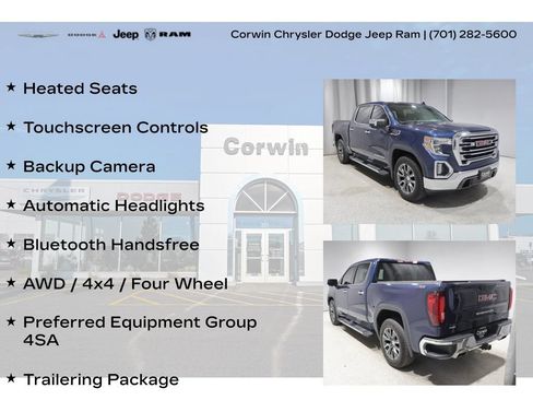 Used 2020 GMC Sierra 1500 SLT AWD/4WD image 8