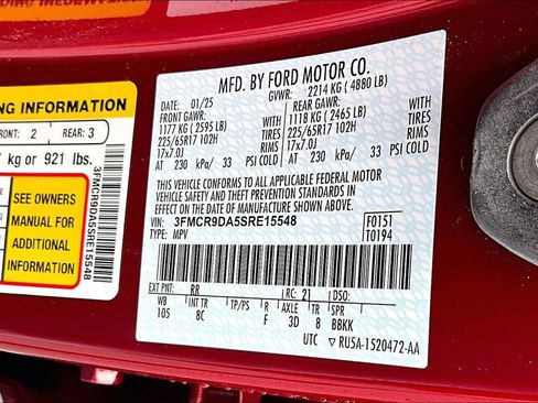 Used 2025 Ford Bronco Sport Badlands w/ Badlands Tech Package image 36