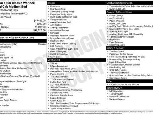 Used 2022 RAM 1500 Classic Warlock image 15