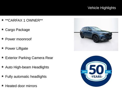 Used 2024 MAZDA CX-50 AWD 2.5 S w/ Cargo Package image 9