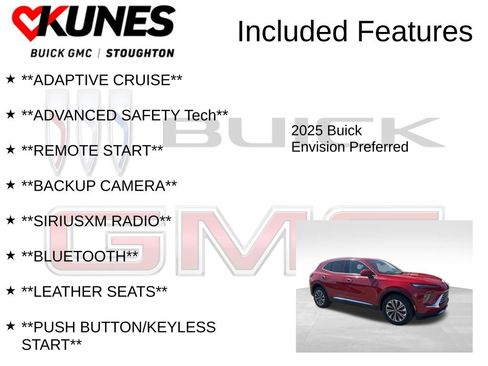 New 2025 Buick Envision Preferred AWD/4WD image 2
