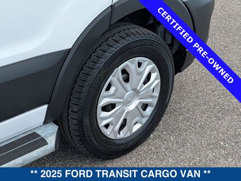Certified 2025 Ford Transit 250 Low Roof w/ Exterior Upgrade Package RWD image 13