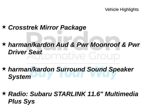 Certified 2024 Subaru Crosstrek 2.5i Wilderness w/ Crosstrek Mirror Package image 5