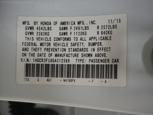Used 2016 Honda Accord EX-L image 26