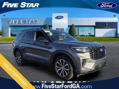 Certified 2025 Ford Explorer ST-Line AWD/4WD image 1