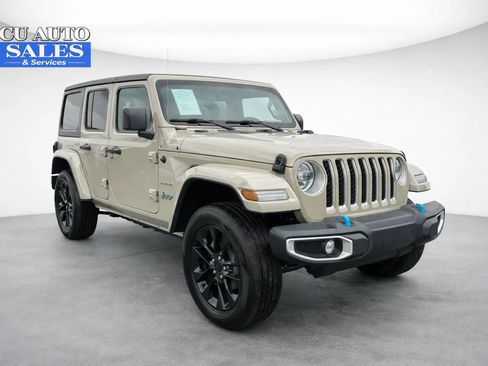 Used 2022 Jeep Wrangler Unlimited Sahara w/ Cold Weather Group image 1