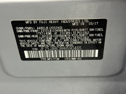 Used 2017 Subaru Forester 2.5i w/ Alloy Wheel Package image 26