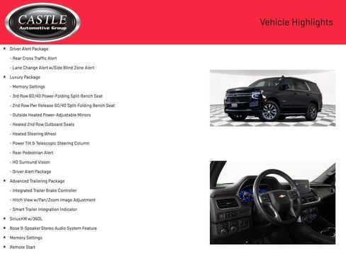 Certified 2024 Chevrolet Tahoe LT w/ LT Signature Package image 5