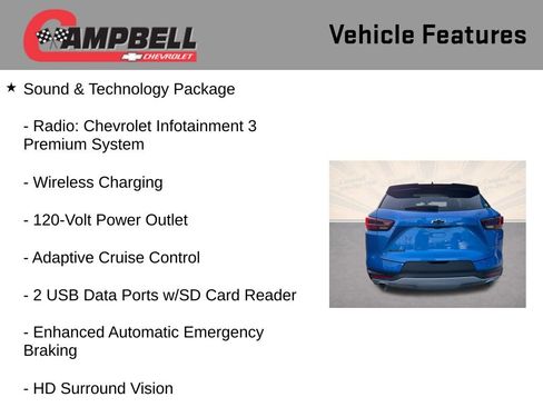 Used 2024 Chevrolet Blazer LT w/ Sound & Technology Package image 16