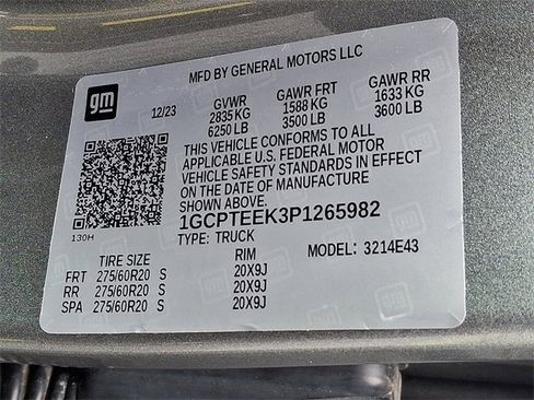 Certified 2023 Chevrolet Colorado Trail Boss w/ LPO, Skid Plate Package image 28