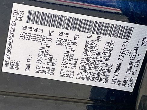 Used 2024 Nissan Rogue SV w/ SV Premium Package image 33