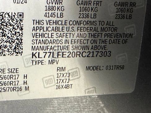 Used 2024 Chevrolet Trax LS w/ Driver Confidence Package FWD image 35