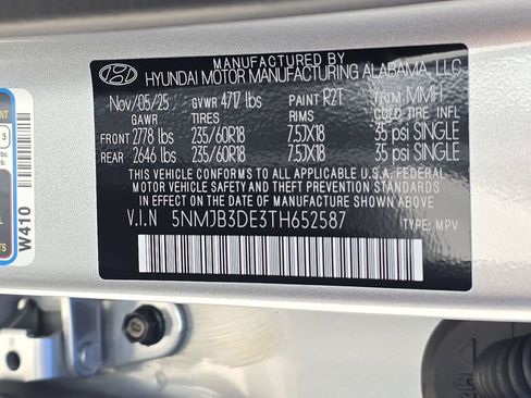 Certified 2026 Hyundai Tucson SEL FWD image 33