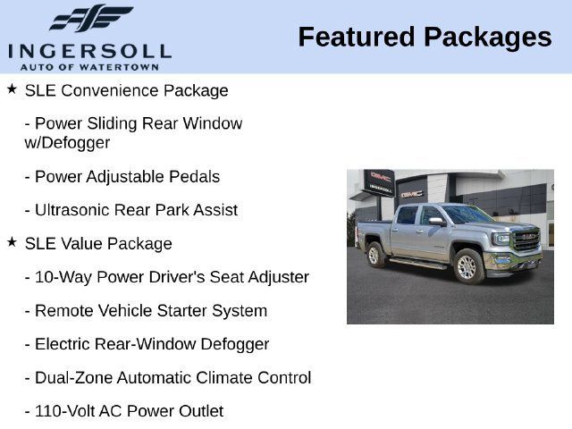 Used 2018 GMC Sierra 1500 SLE w/ SLE Value Package AWD/4WD image 14