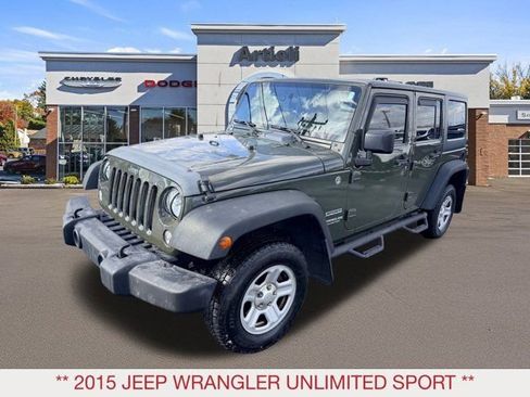 Used 2015 Jeep Wrangler Unlimited Sport w/ Connectivity Group image 4