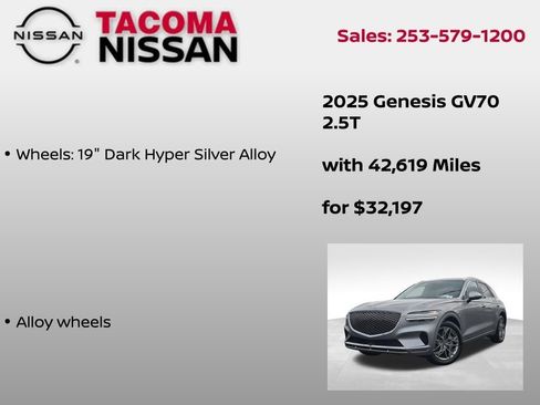 Used 2025 Genesis GV70 2.5T image 35