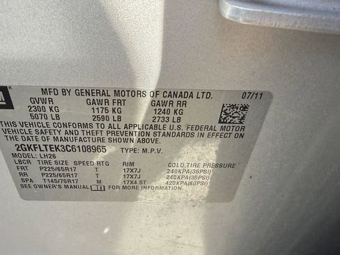 Used 2012 GMC Terrain SLE AWD/4WD image 6
