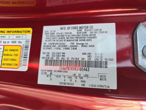 Used 2019 Ford Mustang Coupe image 35