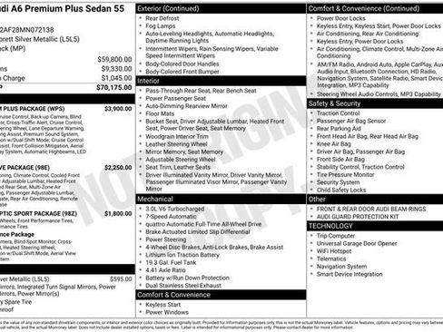Used 2021 Audi A6 Premium Plus w/ Premium Plus Package image 43