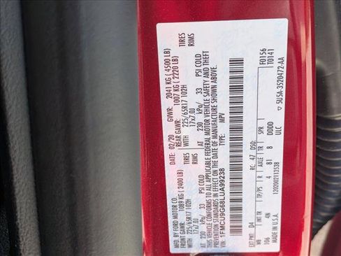 Certified 2020 Ford Escape SE image 15