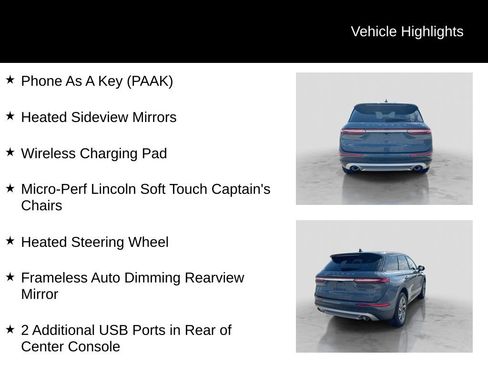 Used 2025 Lincoln Corsair AWD w/ Equipment Group 101A image 31