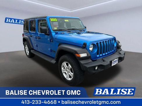 Used 2022 Jeep Wrangler Unlimited Sport AWD/4WD image 1