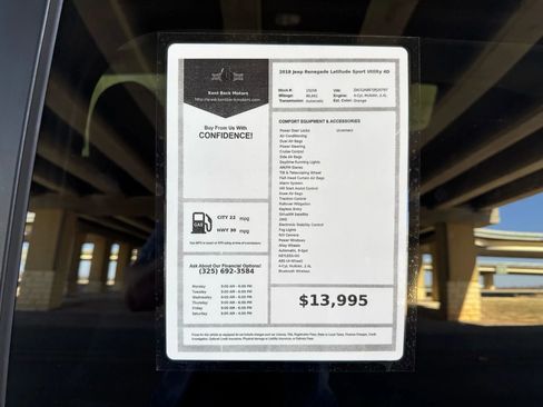 Used 2018 Jeep Renegade Latitude image 32