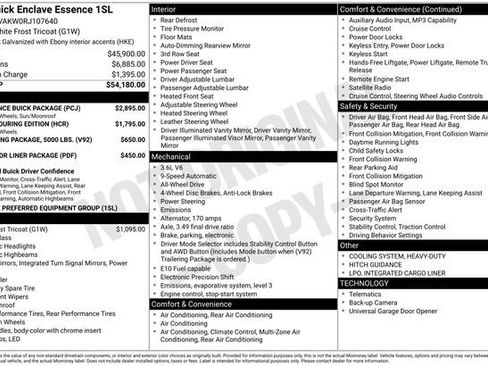 Used 2024 Buick Enclave Essence w/ Experience Buick Package image 7