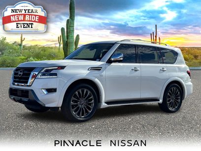Used 2022 Nissan Armada Platinum w/ Captain's Chairs Package