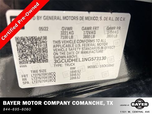 Certified 2022 Chevrolet Silverado 1500 ZR2 image 31