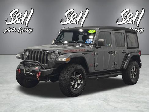 Used 2018 Jeep Wrangler Unlimited Rubicon AWD/4WD image 16