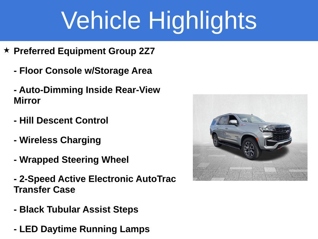 Certified 2023 Chevrolet Tahoe Z71 w/ Luxury Package AWD/4WD image 4