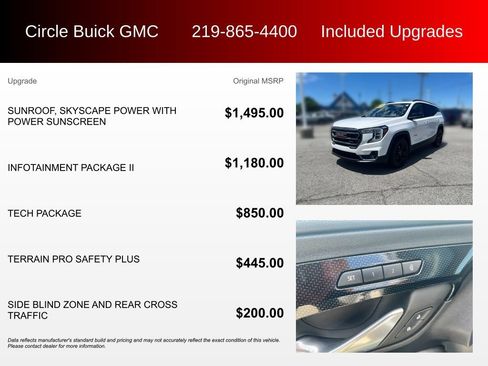 Used 2023 GMC Terrain AT4 w/ Infotainment Package II AWD/4WD image 3