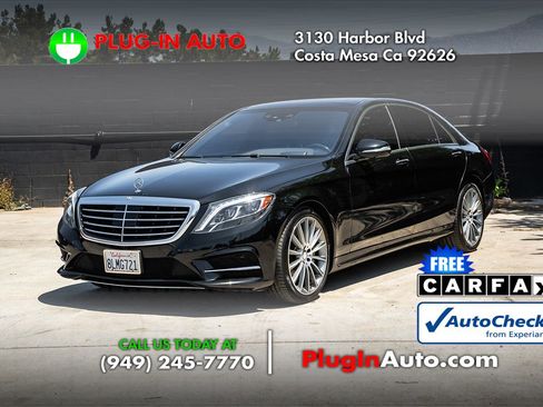 Used 2016 Mercedes-Benz S 550 Sedan image 1