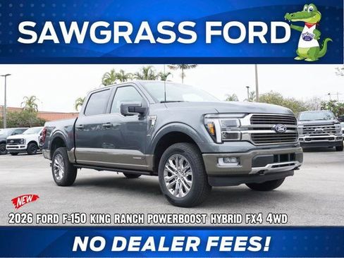 New 2026 Ford F150 King Ranch w/ Equipment Group 601A High image 1