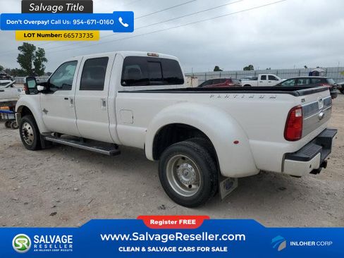 Used 2015 Ford F450 Platinum w/ FX4 Off Road Package image 3