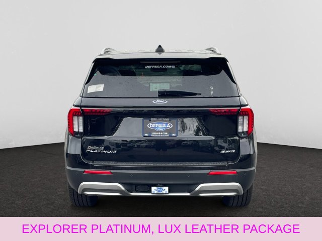 New 2026 Ford Explorer Platinum w/ LUX Leather Package AWD/4WD image 4