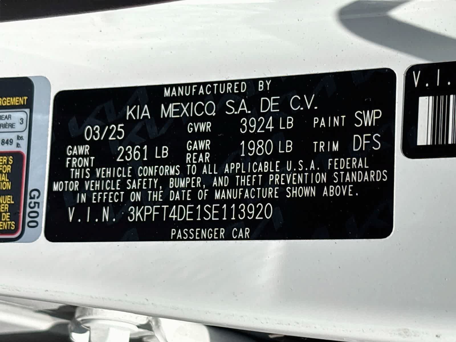 Used 2025 Kia K4 FWD image 32