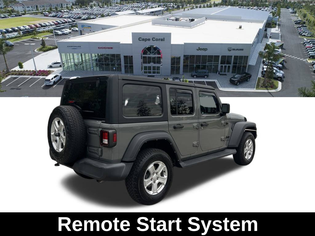 Used 2021 Jeep Wrangler Unlimited Sport w/ Cold Weather Group AWD/4WD image 5