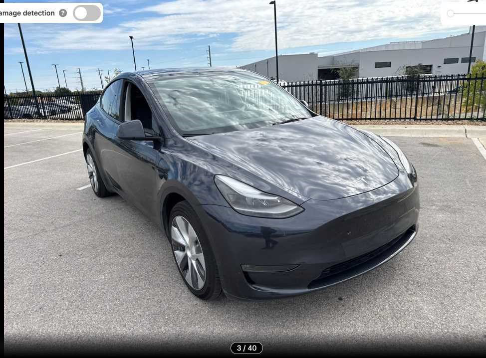 Used 2024 Tesla Model Y Long Range AWD/4WD image 3