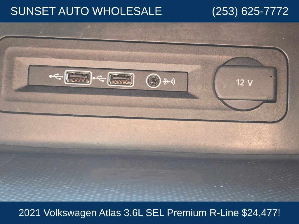 Used 2021 Volkswagen Atlas SEL Premium AWD/4WD image 39