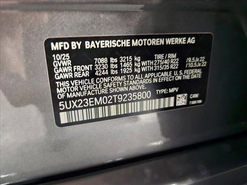 New 2026 BMW X7 xDrive40i w/ M Sport Package image 17