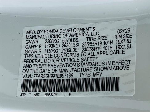 New 2026 Honda CR-V Sport Touring image 24