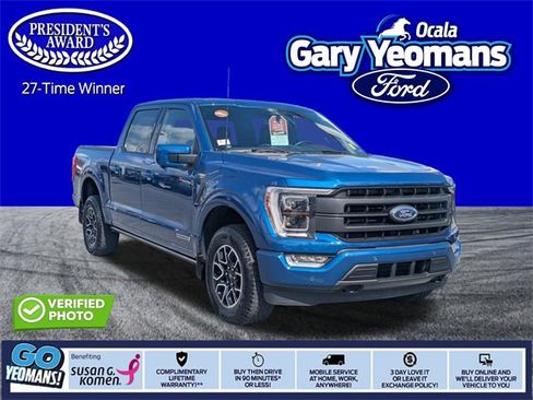 Certified 2022 Ford F150 Lariat w/ Equipment Group 502A High image 1