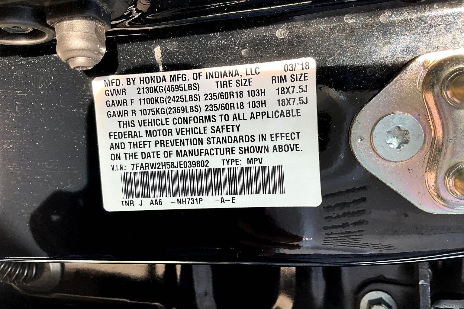 Used 2018 Honda CR-V EX image 23