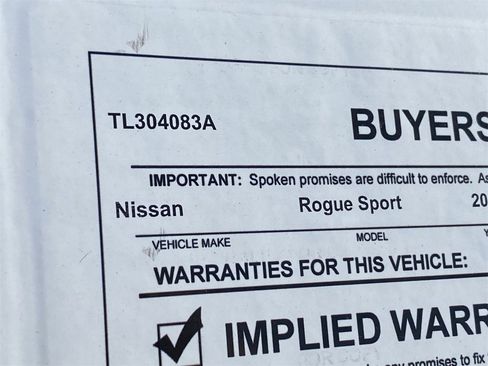 Certified 2019 Nissan Rogue Sport SV image 35