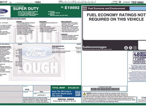 New 2026 Ford F450 XL w/ XL Chrome Package AWD/4WD image 10