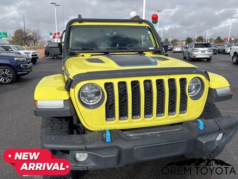 Used 2022 Jeep Wrangler Unlimited Rubicon 4xe w/ Steel Bumper Group image 11