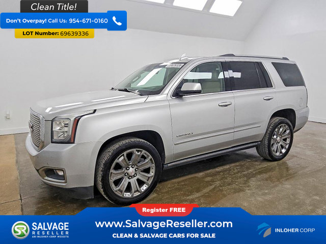 Used 2017 GMC Yukon Denali w/ Open Road Package RWD image 1