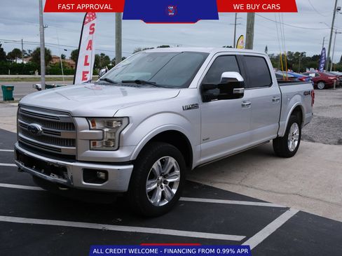 Used 2016 Ford F150 Platinum w/ Trailer Tow Package AWD/4WD image 1